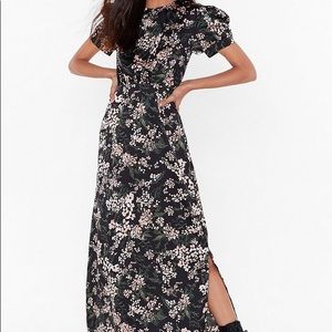 Maxi floral dress